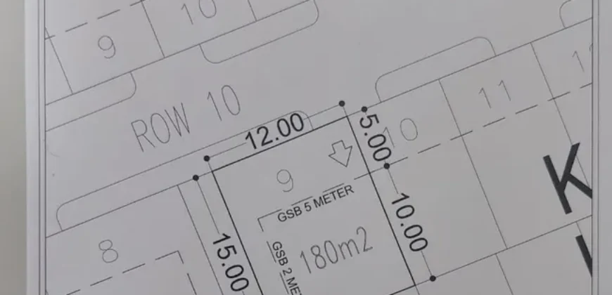 Land Dijual di Cilenggang